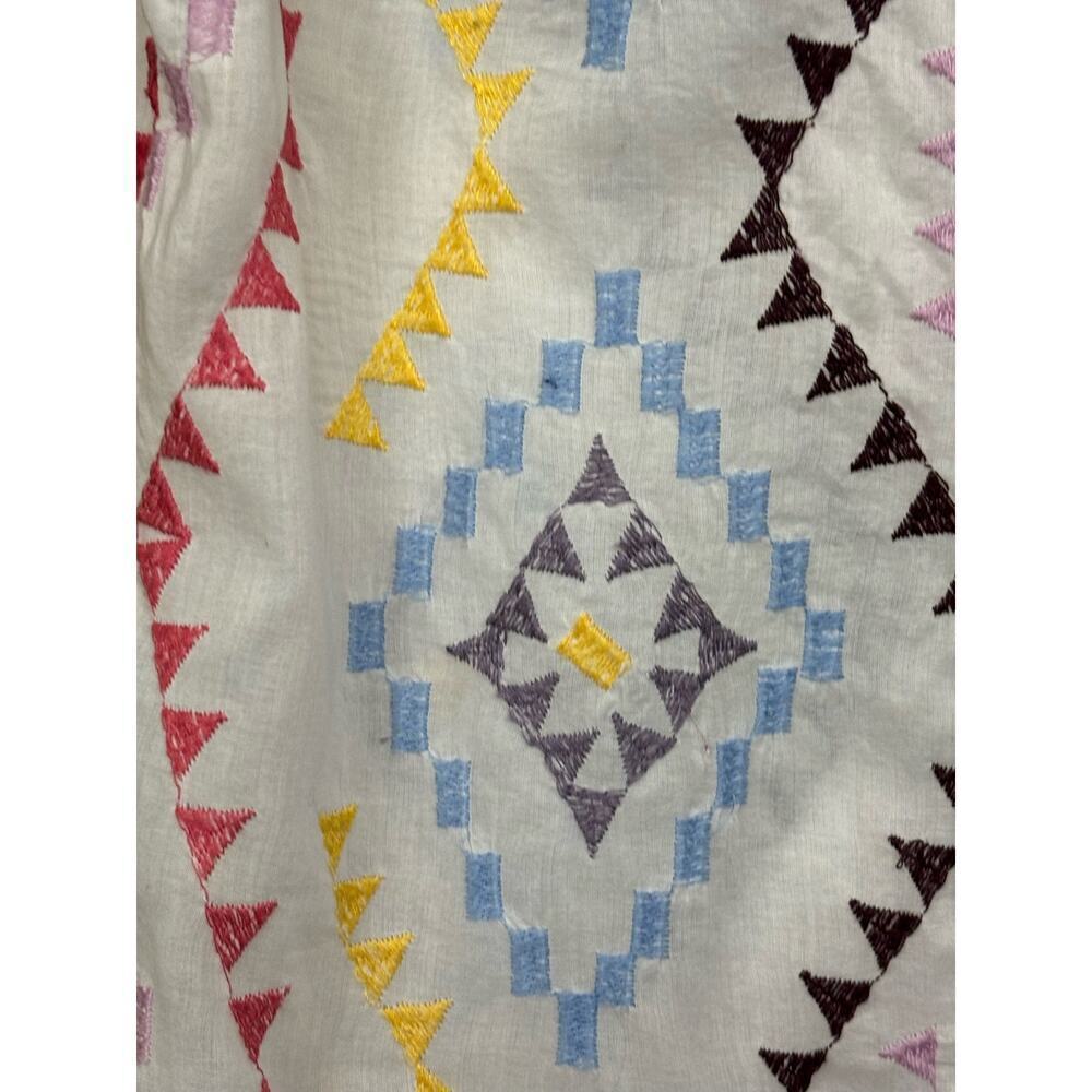 Desigual Embroidered/Patchwork Top, Xs, Cowgirl, … - image 4